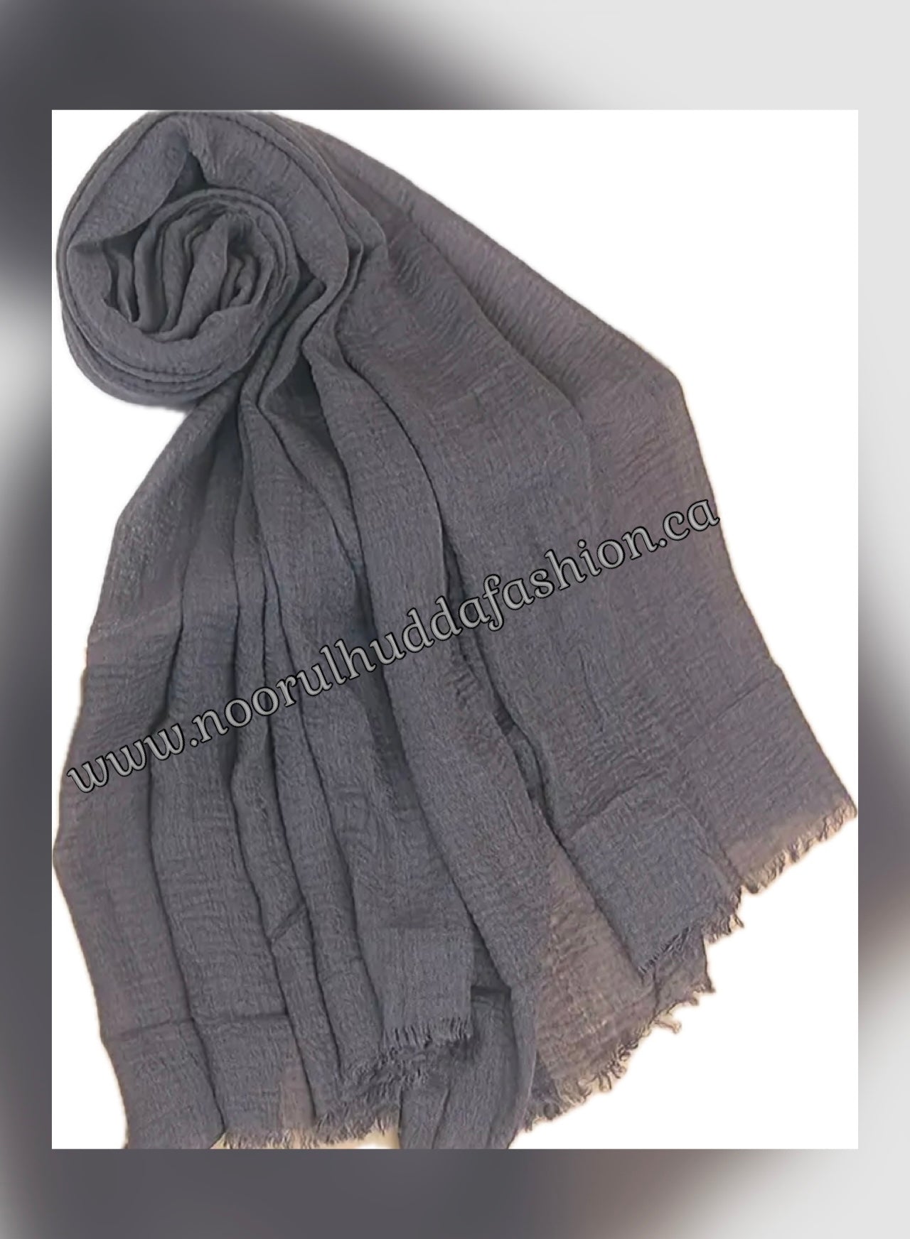 Crinkle Cotton Scarf