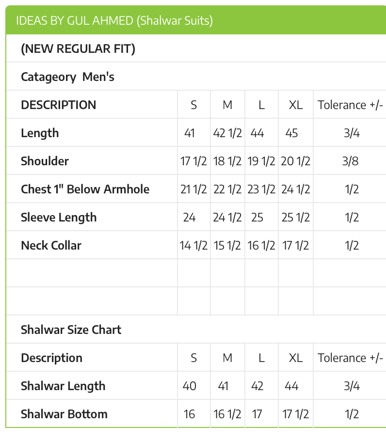 Gul Ahmed-Grey-Gents/TeenBoys