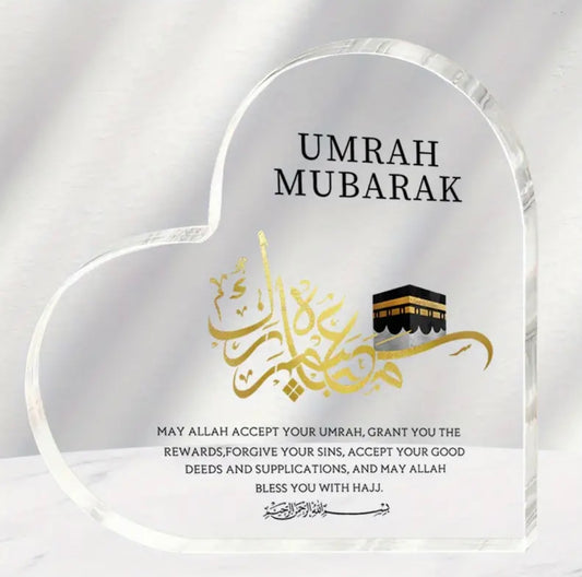 Umrah Mubarak Acrylic Gift