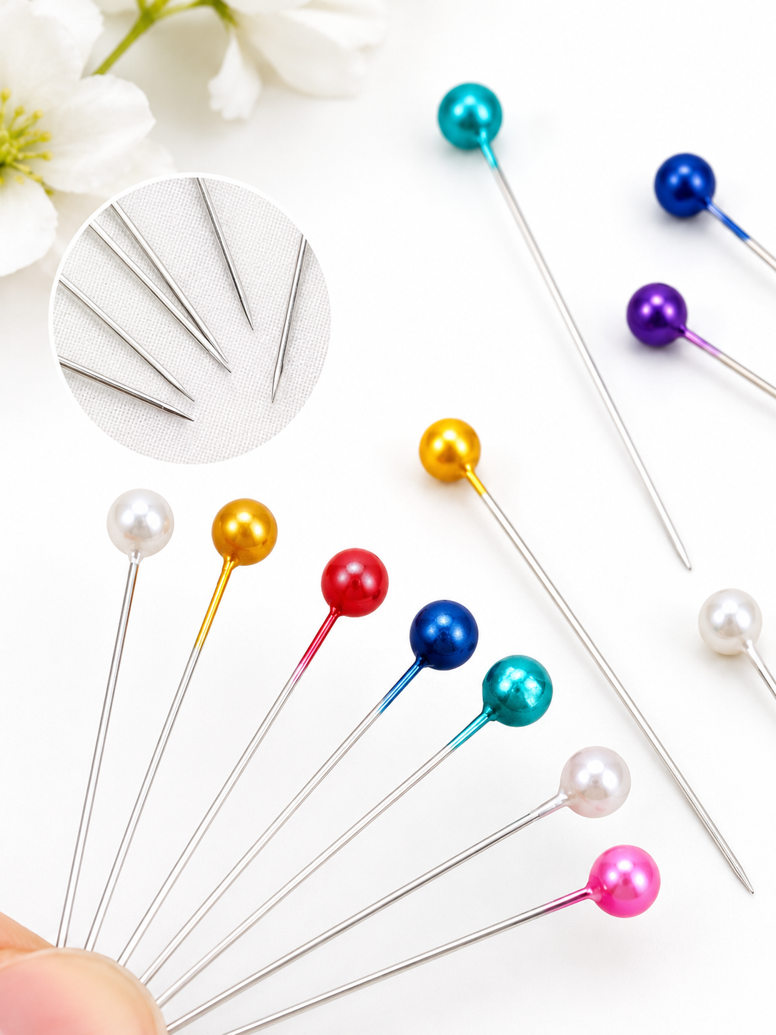 Pearl-Hijab Pins