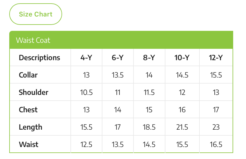 Brown-Kids waistcoat 1pc-Gul Ahmed