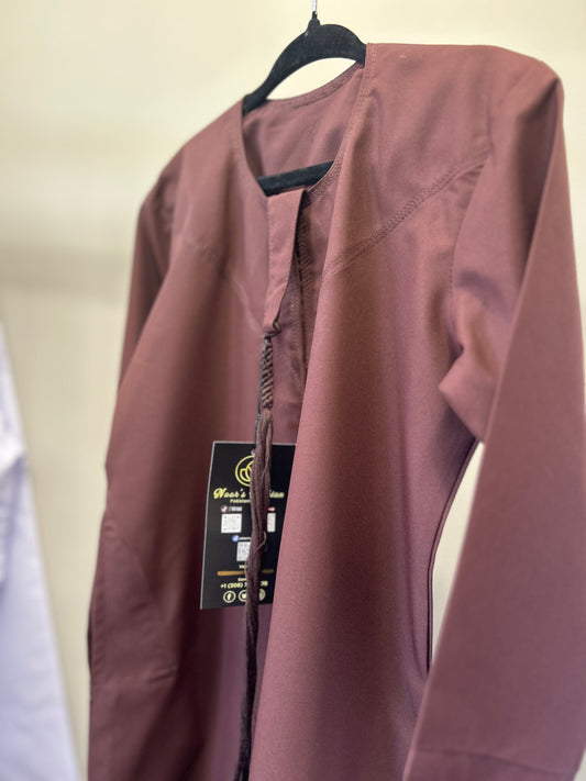 Burgundy-Kids Thobes-Emirati Style