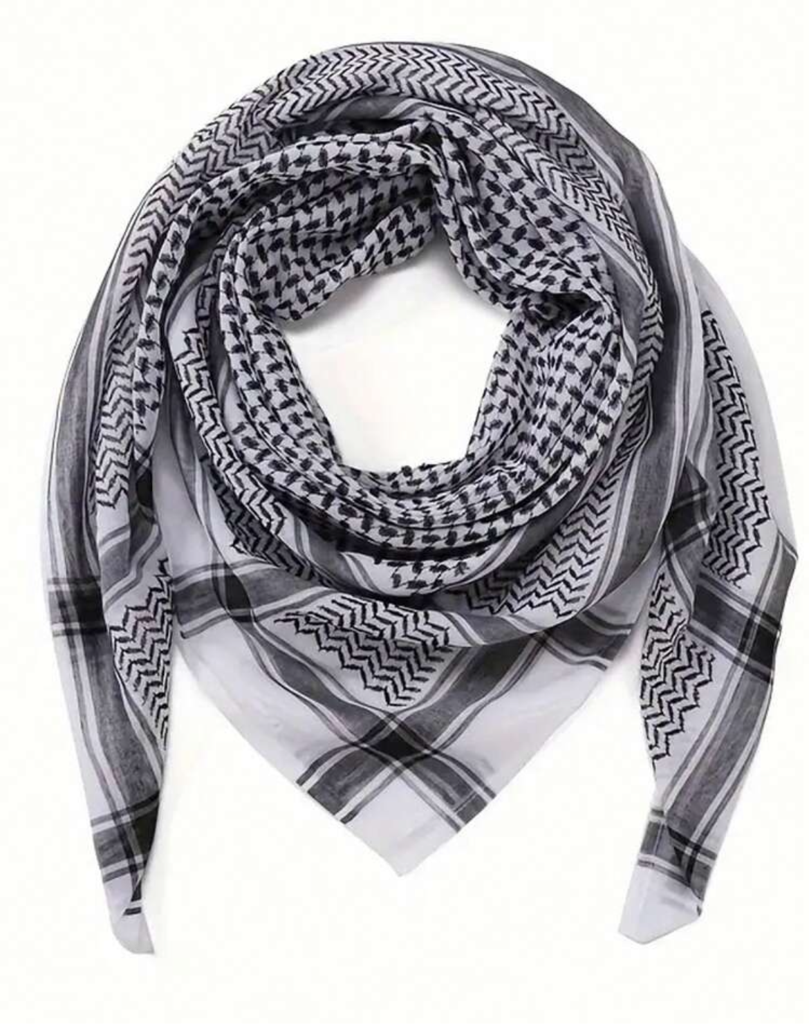Arab Keffiyah Scarf-Gents