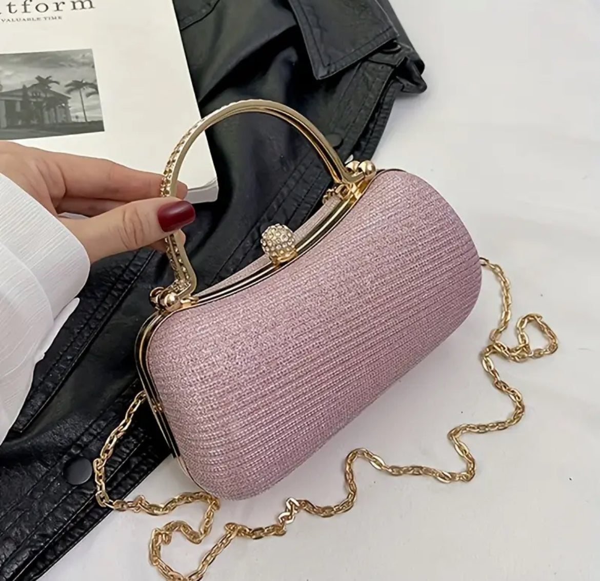 Sparkling Crystal Clutch