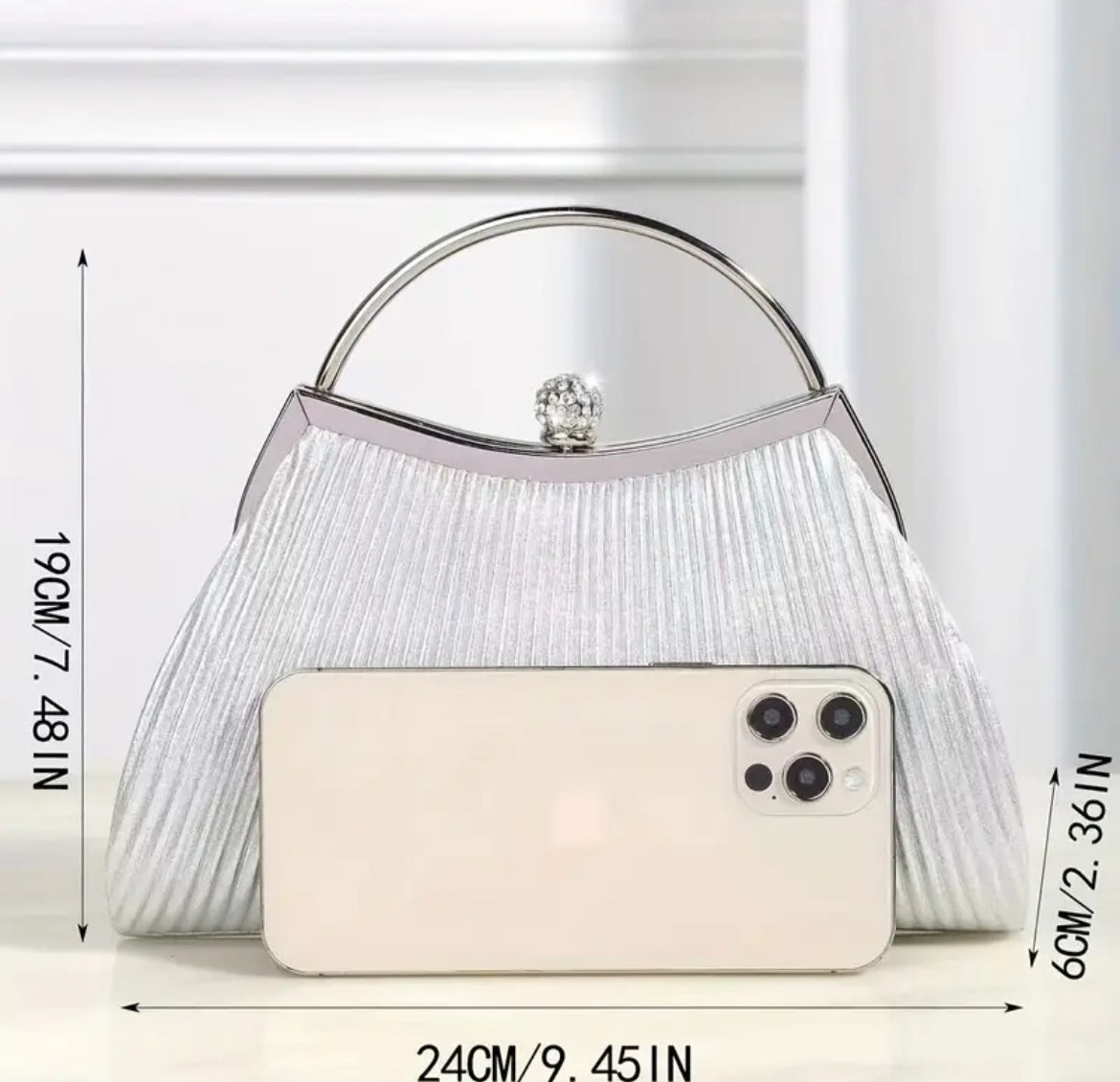 Sparkling Crystal Clutch