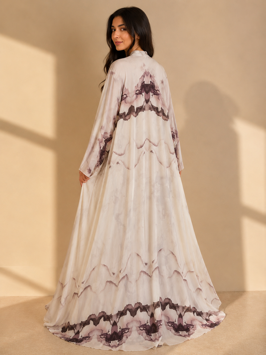 Chiffon Abaya Dress #3