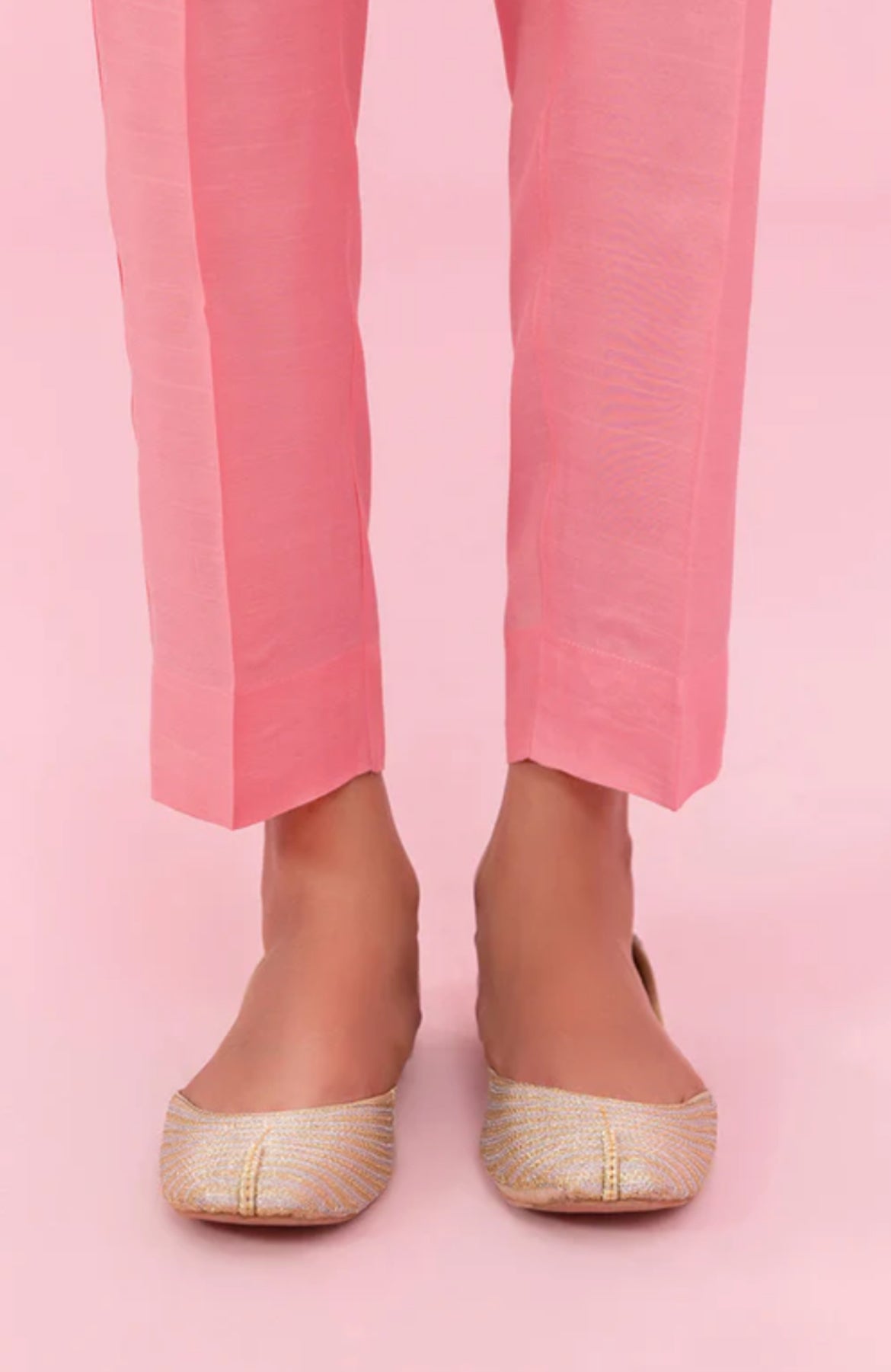 Sapphire-Peach Pink-Kameez Shalwar