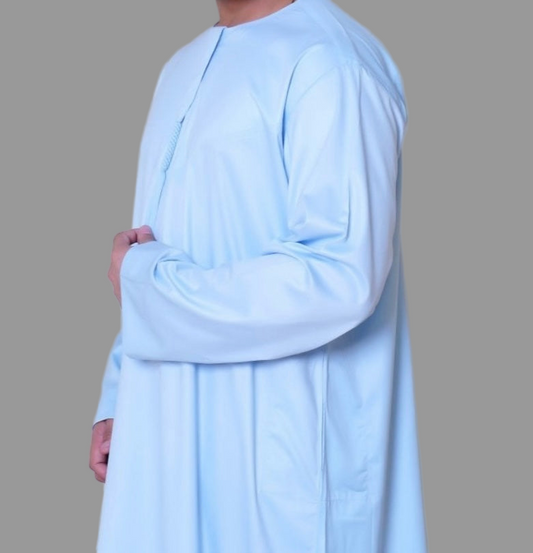 Sky Blue-Noor’s-Thobe/Jubba-Emirati Style