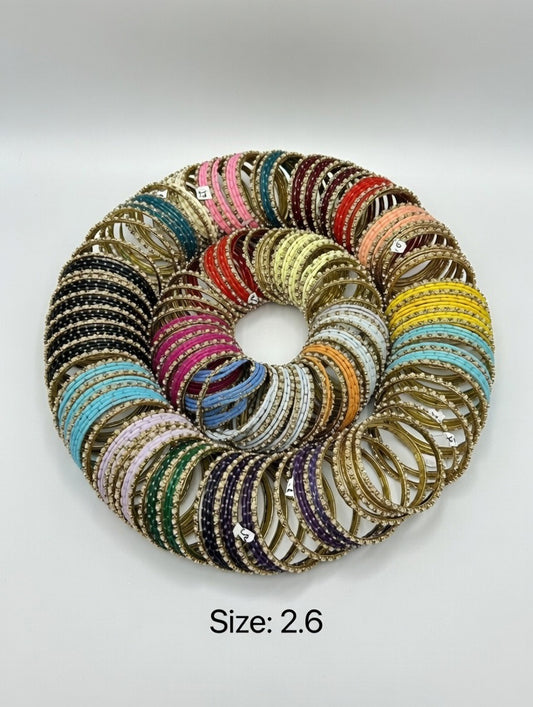 Metal Bangles-one size-2.6