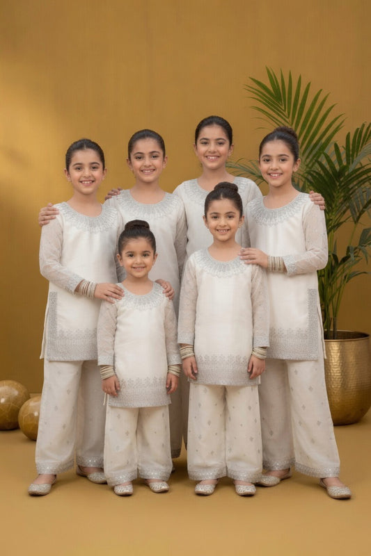Noor’s-White 3PC
