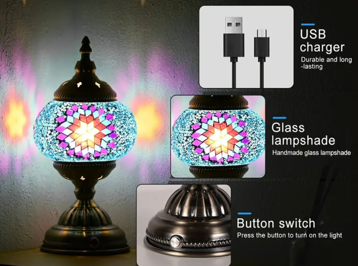 Turkish-Moroccan Table Lamp