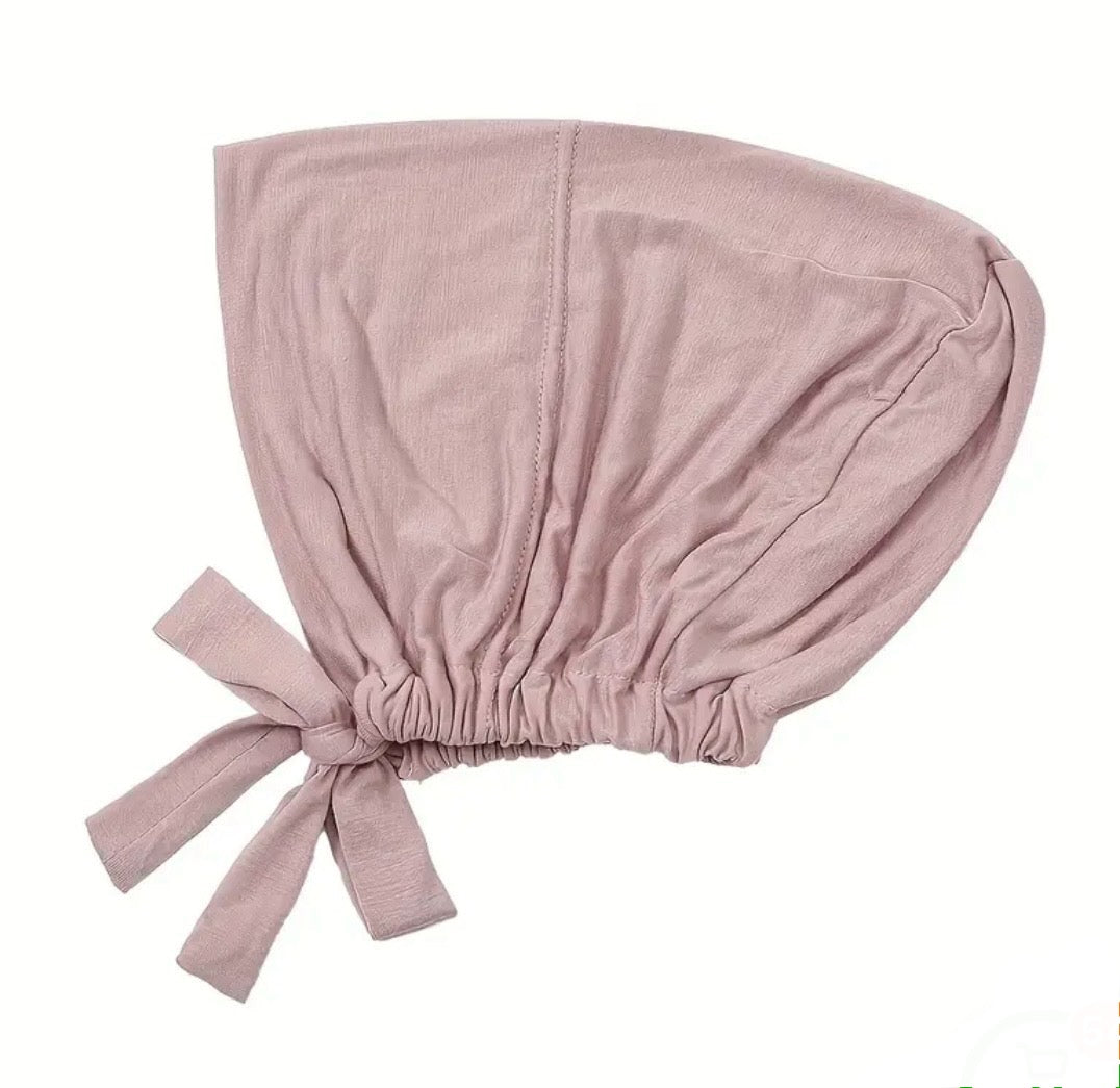 Hijab Caps w/Tie