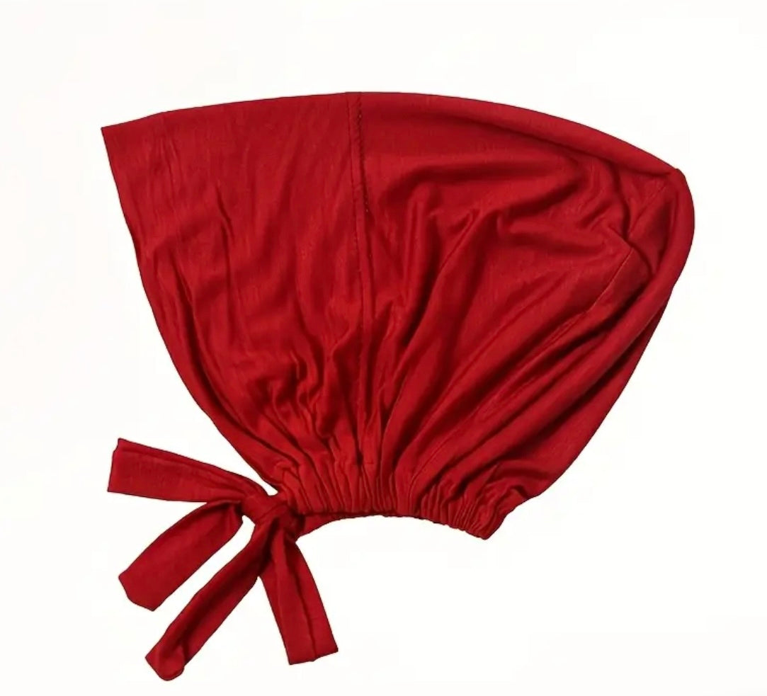 Hijab Caps w/Tie