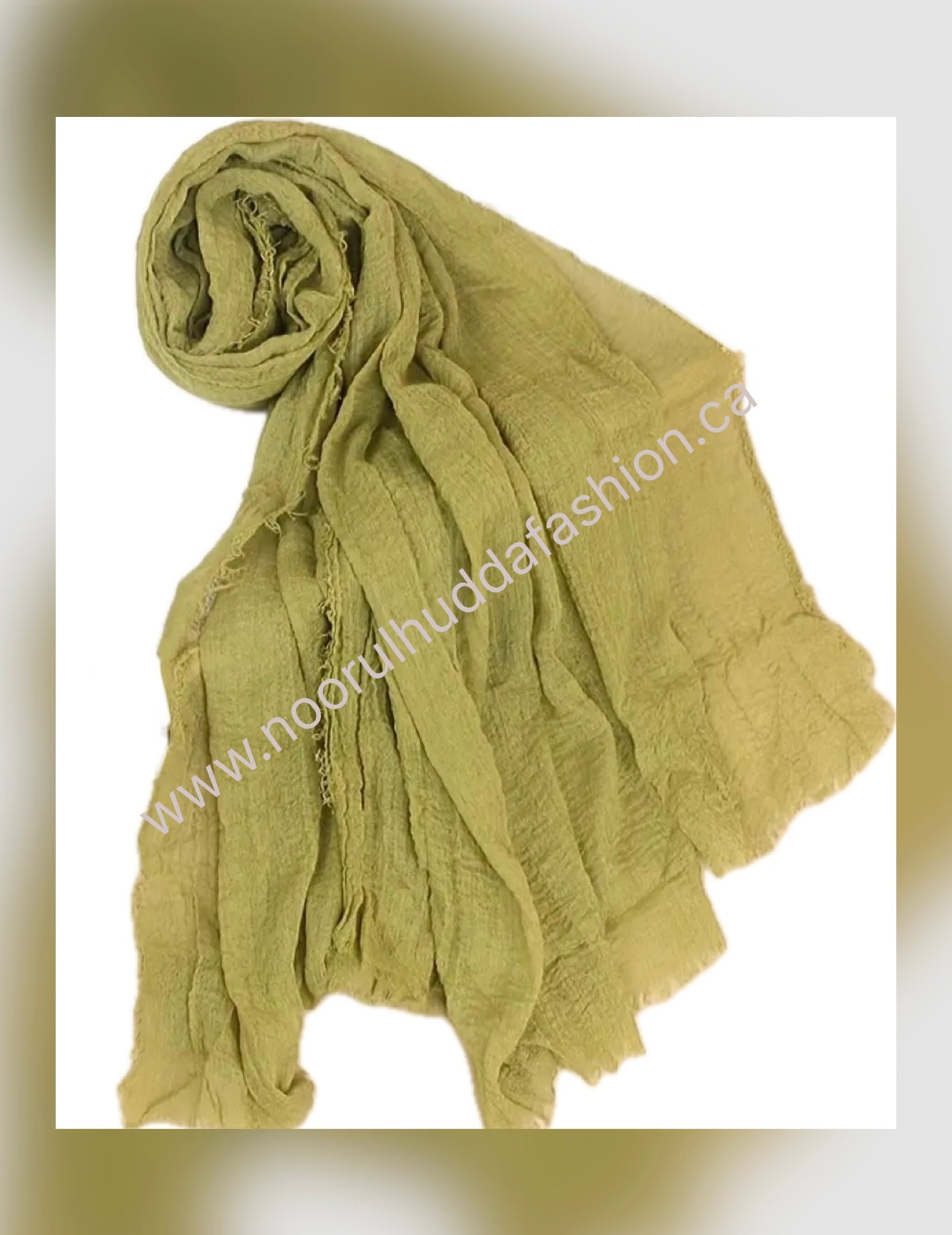 Crinkle Cotton Scarf