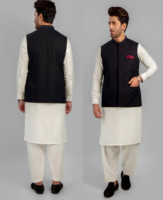 Black-waistcoat Gents-Brand: M.T.J