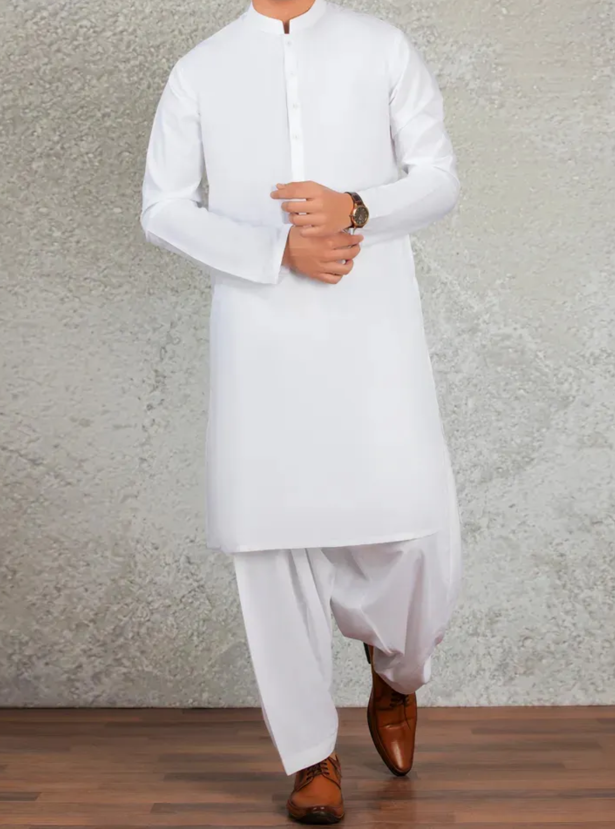 J. white-Kameez Shalwar-Teen Boys