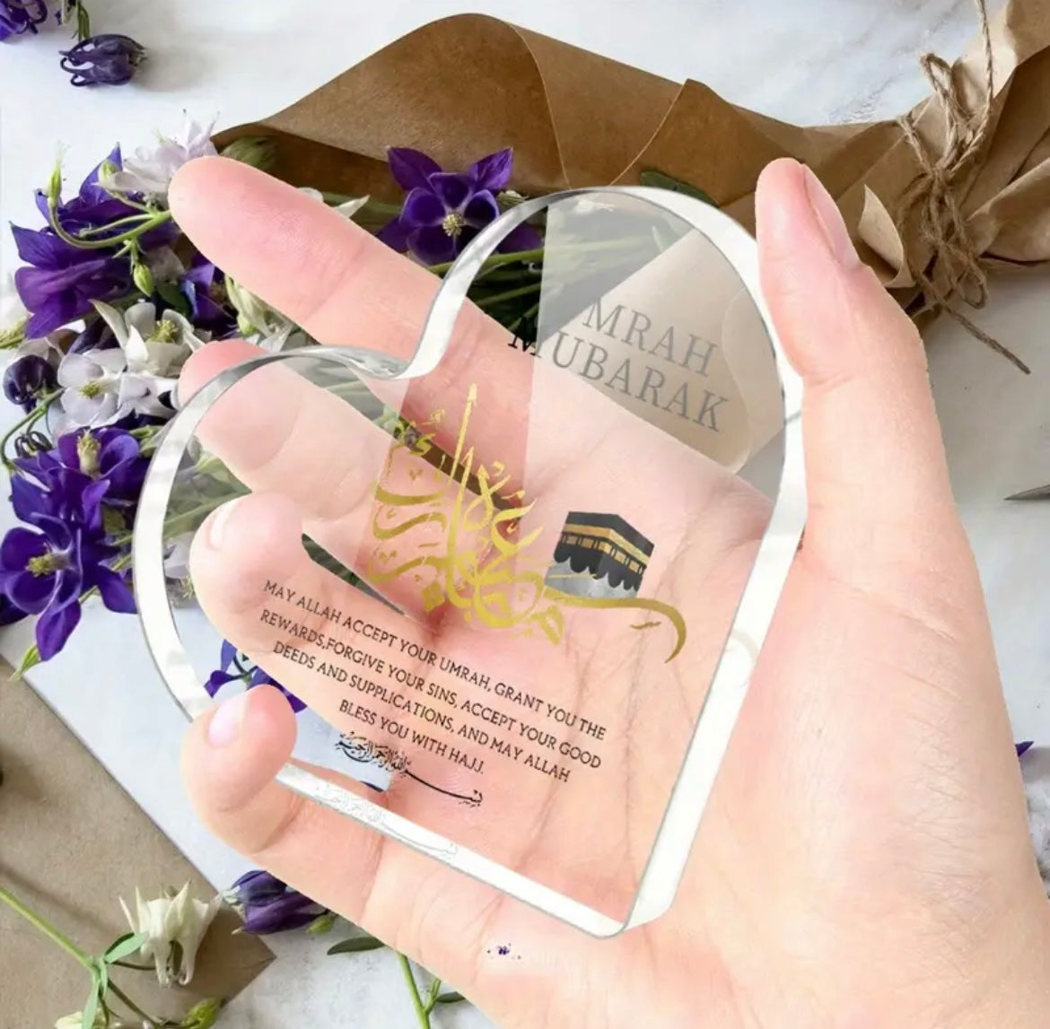 Umrah Mubarak Acrylic Gift