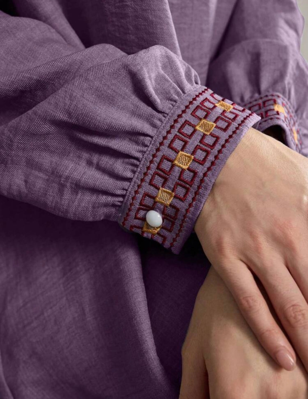 Noor’s-Purple Dress-Embroidered