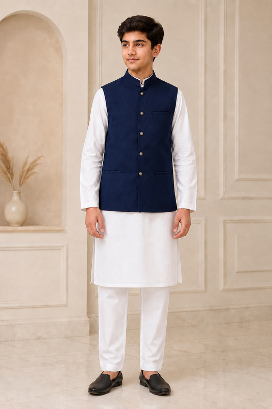 1pc NavyBlue Waistcoat