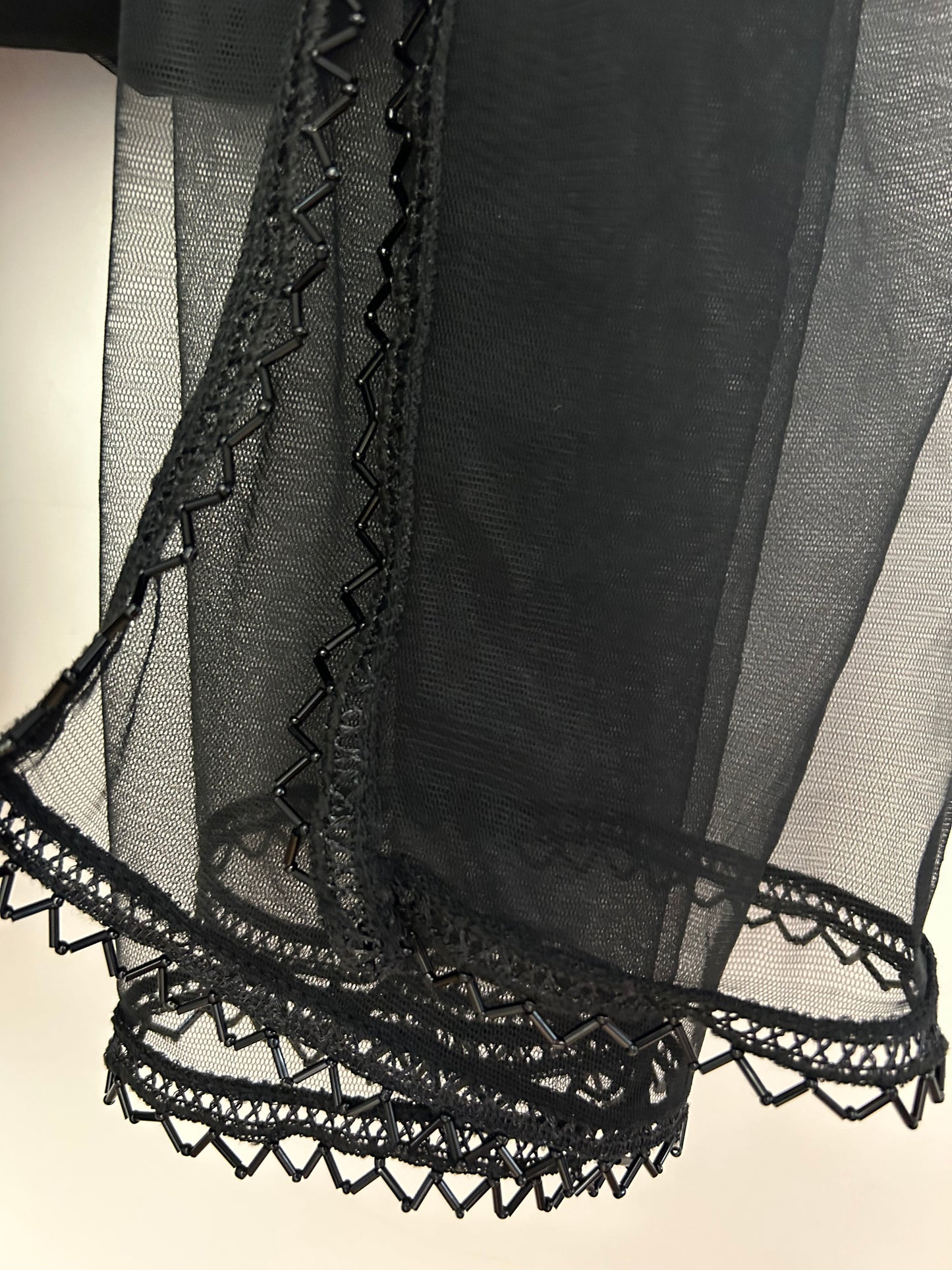 Black Soft Net-Duppata