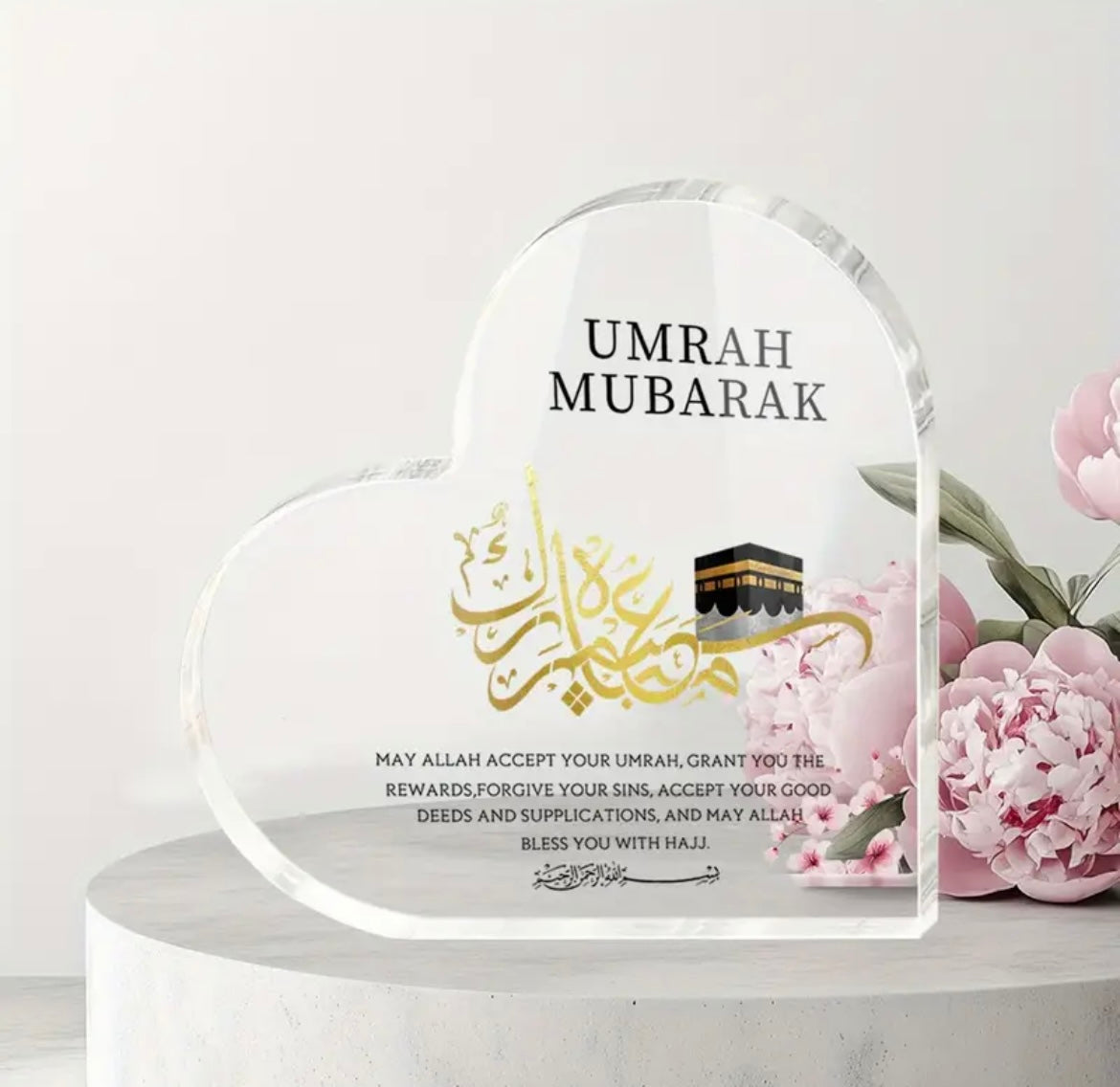 Umrah Mubarak Acrylic Gift
