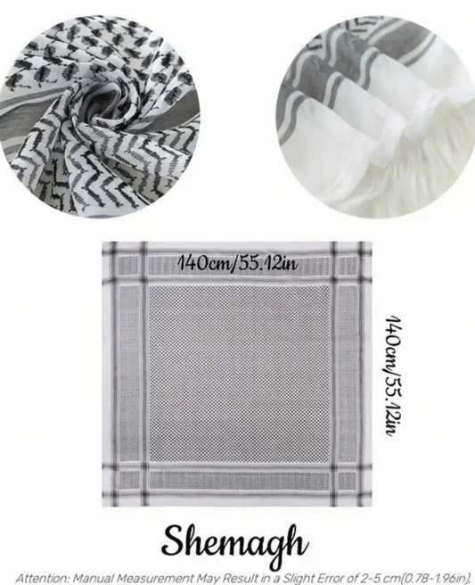Arab Keffiyah Scarf-Gents