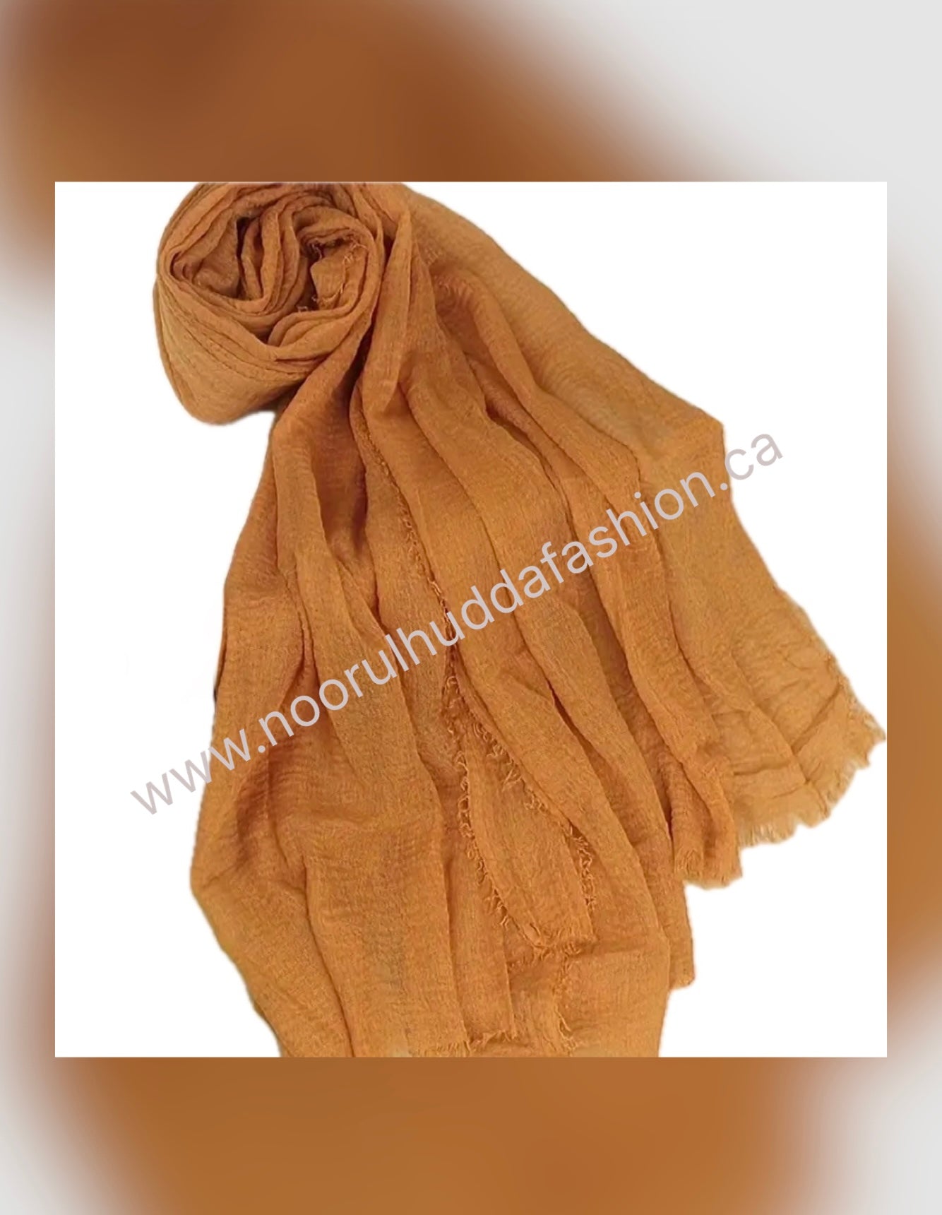 Crinkle Cotton Scarf