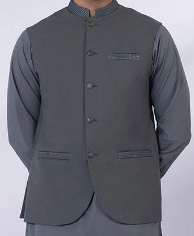 Grey-waistcoat Gents-Brand: Sapphire
