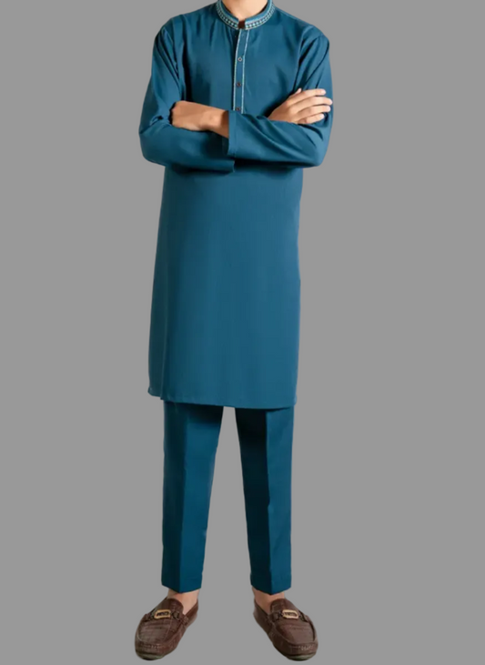 J. Teal Blue-Kids Boys