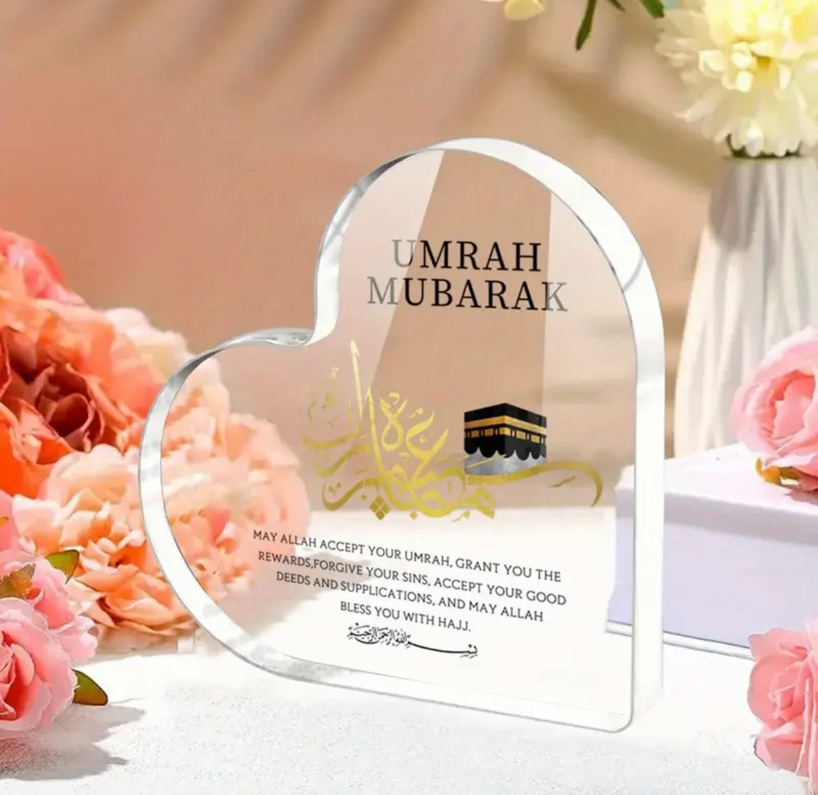 Umrah Mubarak Acrylic Gift