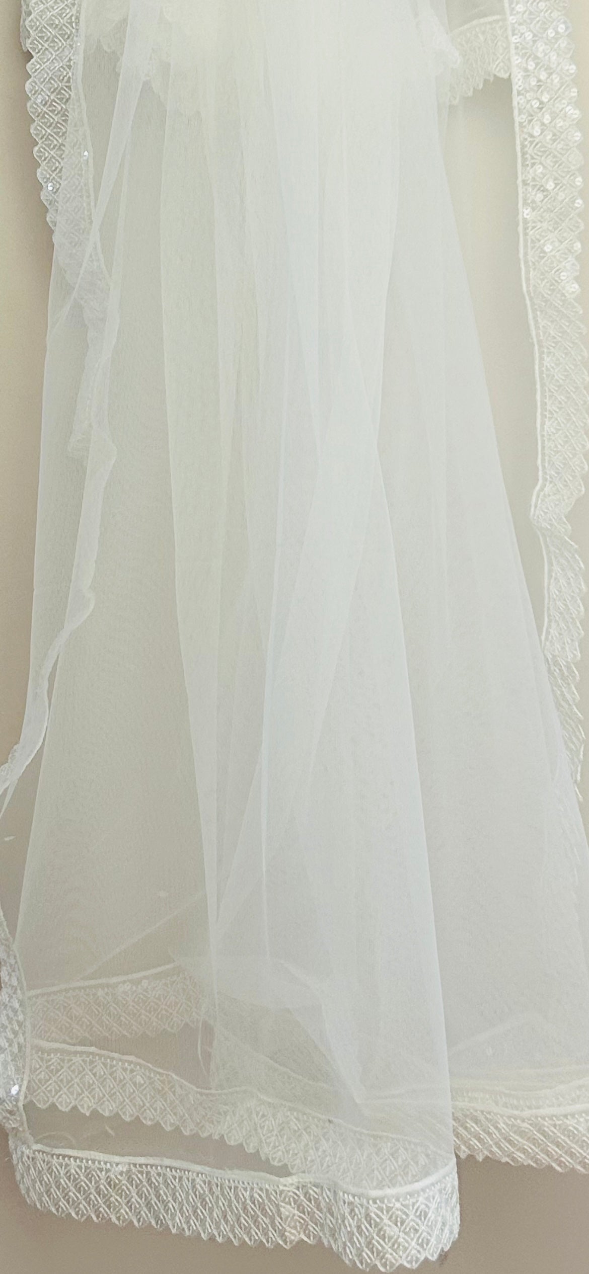 White Soft Net-Duppata