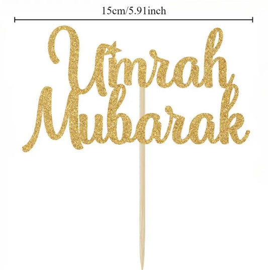 Umrah Mubarak Cake Decoration