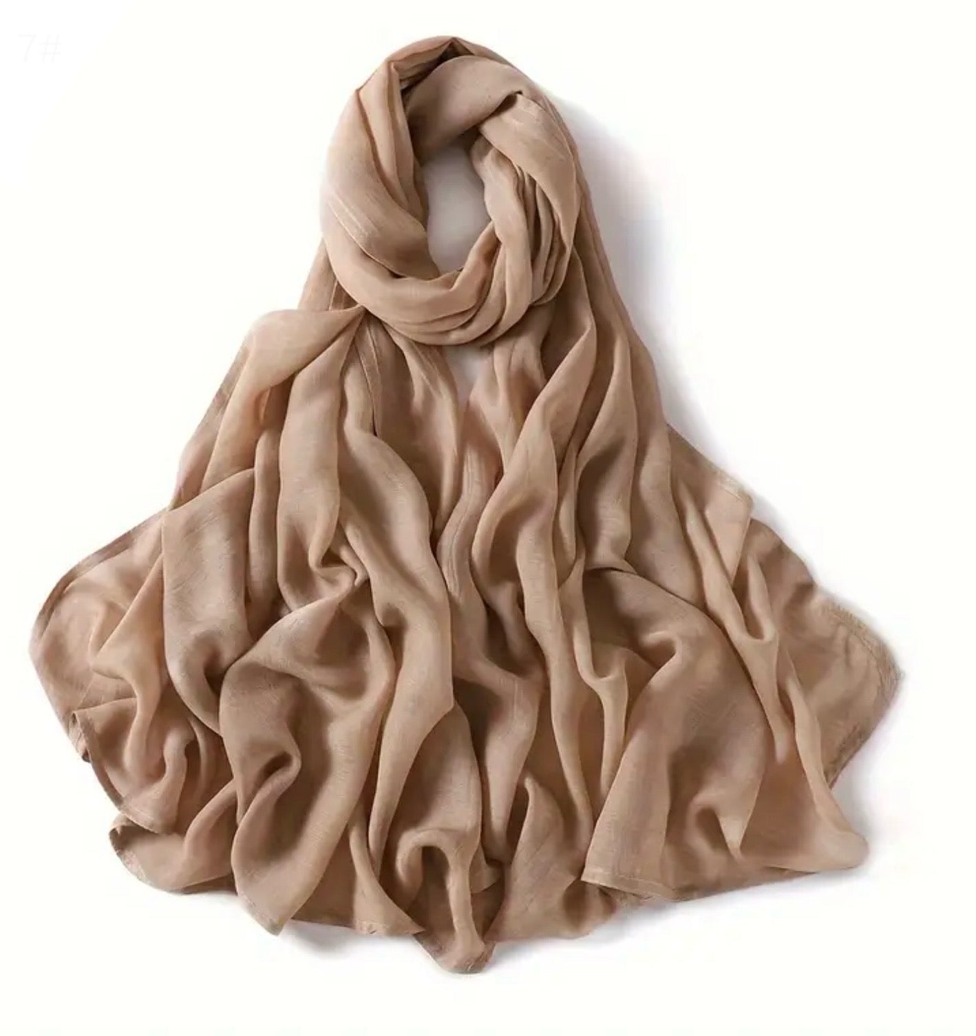 Model Hijab w/Matching Hijab Cap