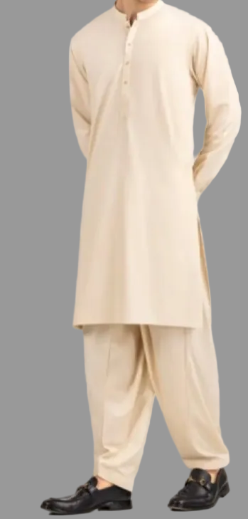 Gul Ahmed-Beige-Gents/TeenBoys