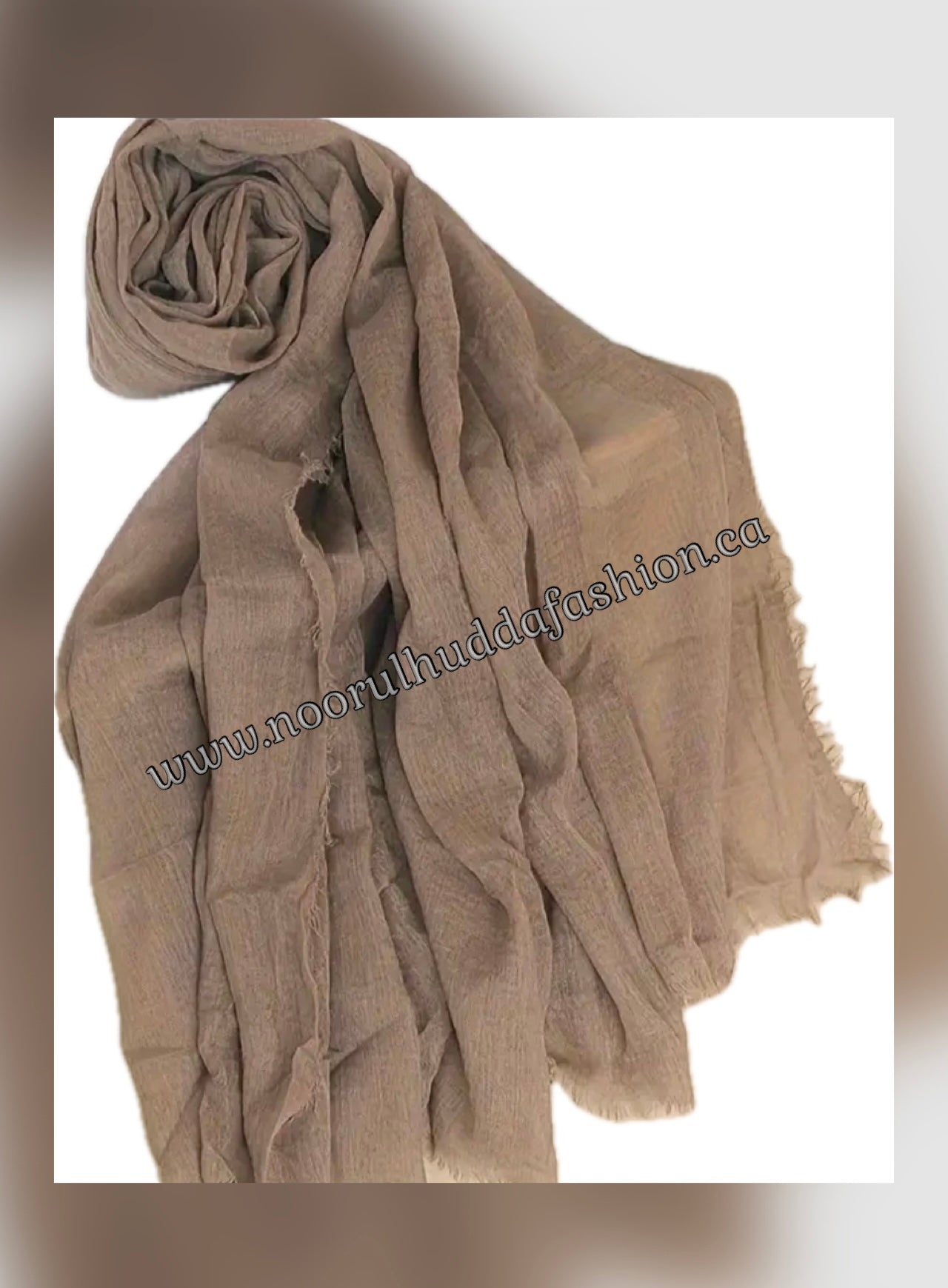 Crinkle Cotton Scarf
