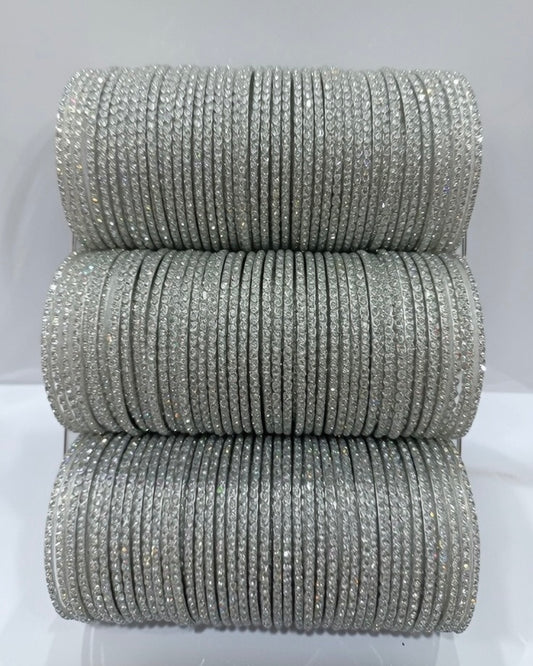 Silver-Metal Bangles-Ladies