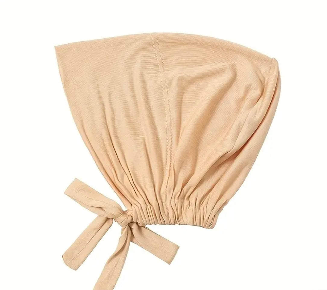 Hijab Caps w/Tie