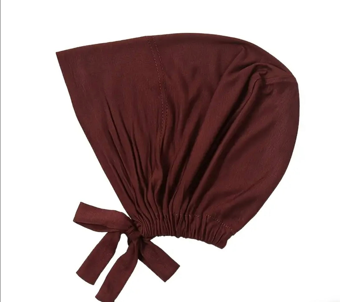 Hijab Caps w/Tie