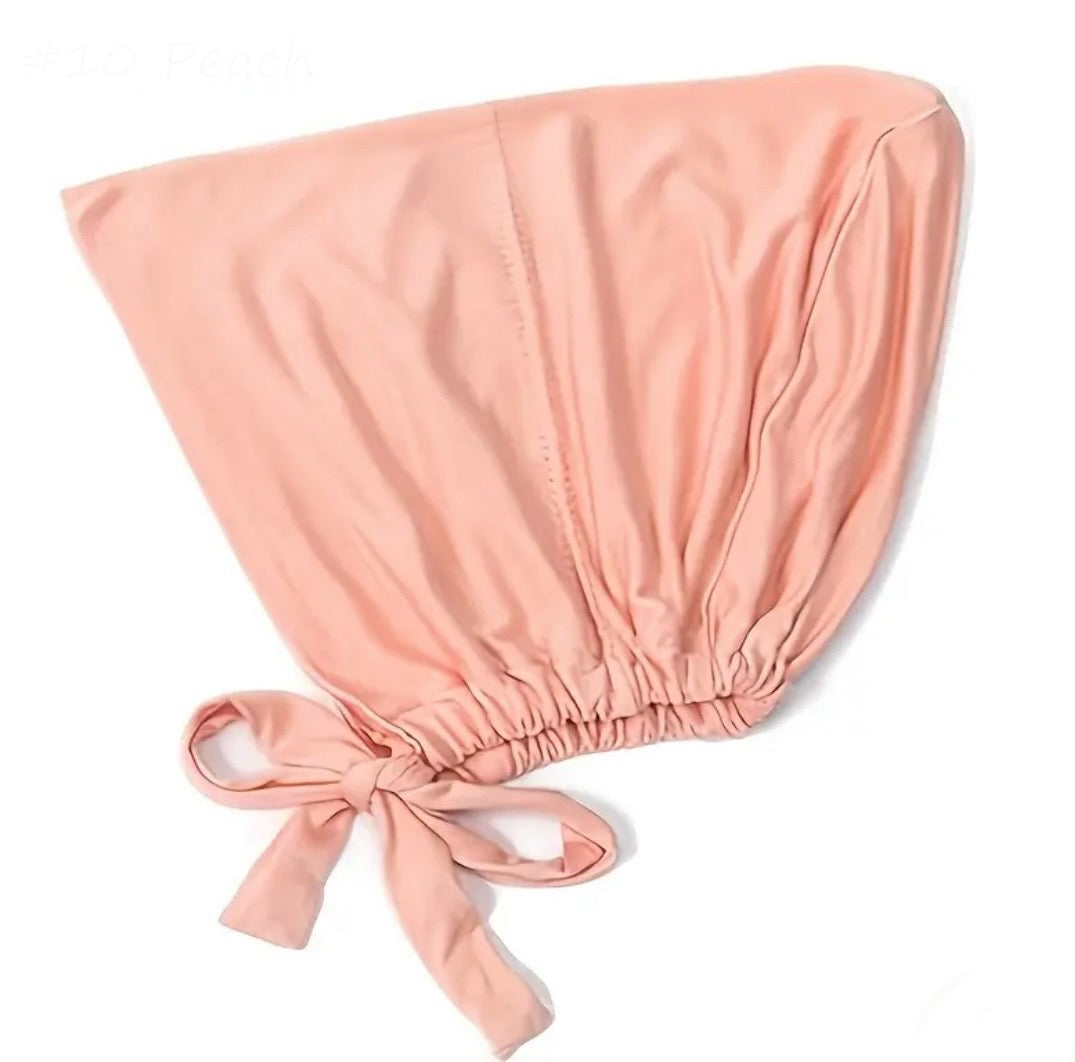 Hijab Caps w/Tie
