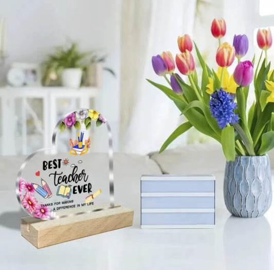 Acrylic Heart shape Gift