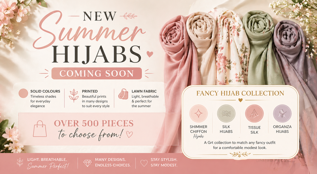 Hijab Collection Arriving Soon …