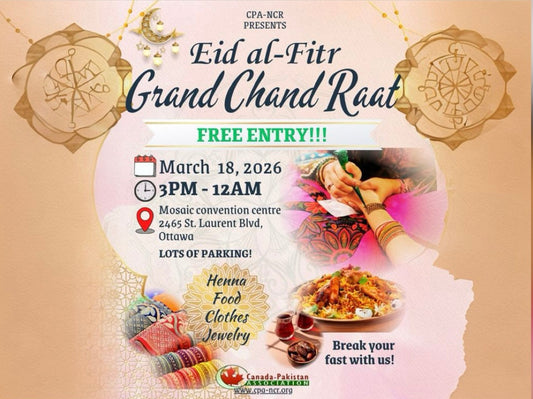 Our First CHAAND RAAT in Ottawa