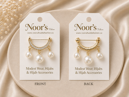 Pearl Brooch Pins