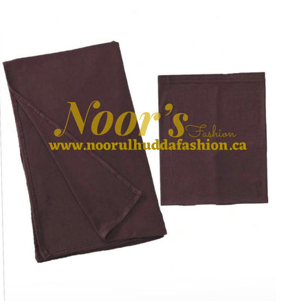 Jersey Hijab W/Matching Hijab Cap