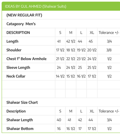 Gul Ahmed-Grey-Gents/TeenBoys