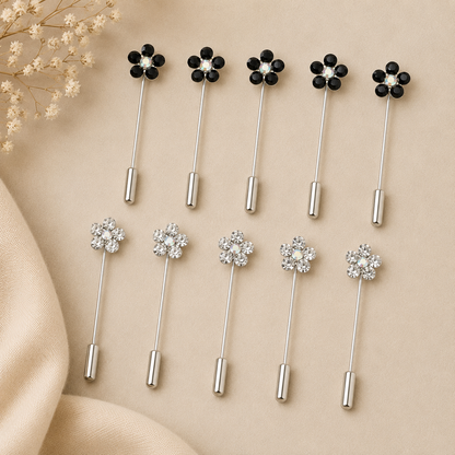 Floral Hijab Pin-1Pc