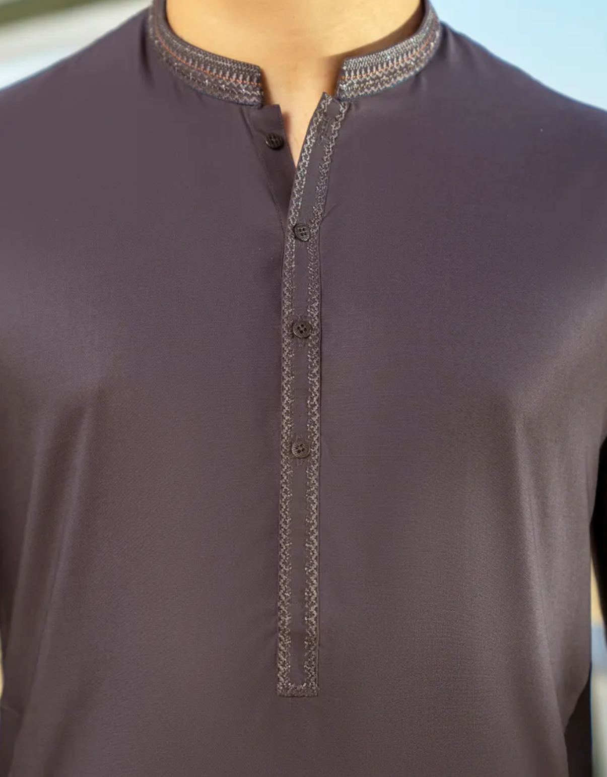 J. Purple Grey-KameezShalwar-TeenBoys