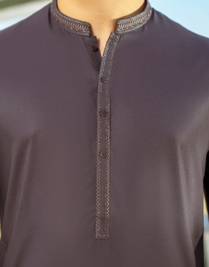 J. Purple Grey-KameezShalwar-TeenBoys