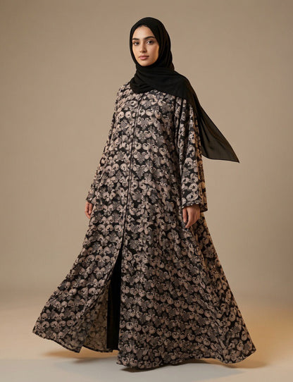 Chiffon Abaya Dress #9