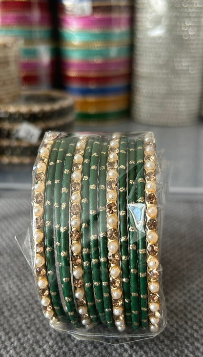 Metal Bangles-one size: 2.2